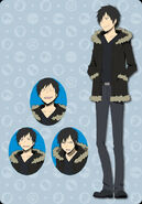 Izaya's character sheet