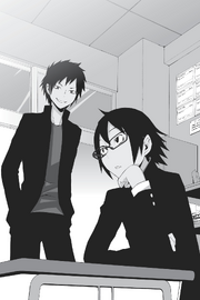 Izaya Meeting Shinra Durarara!!x9 LN