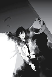 Shinra Attacked Durarara!!x8 LN