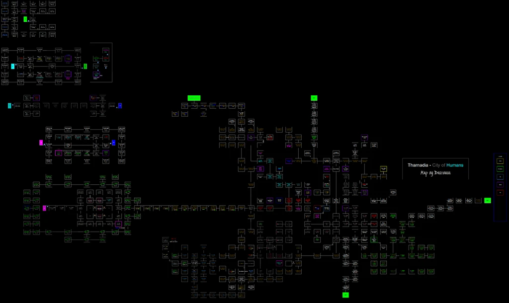 Tharnadia map by Drevarr