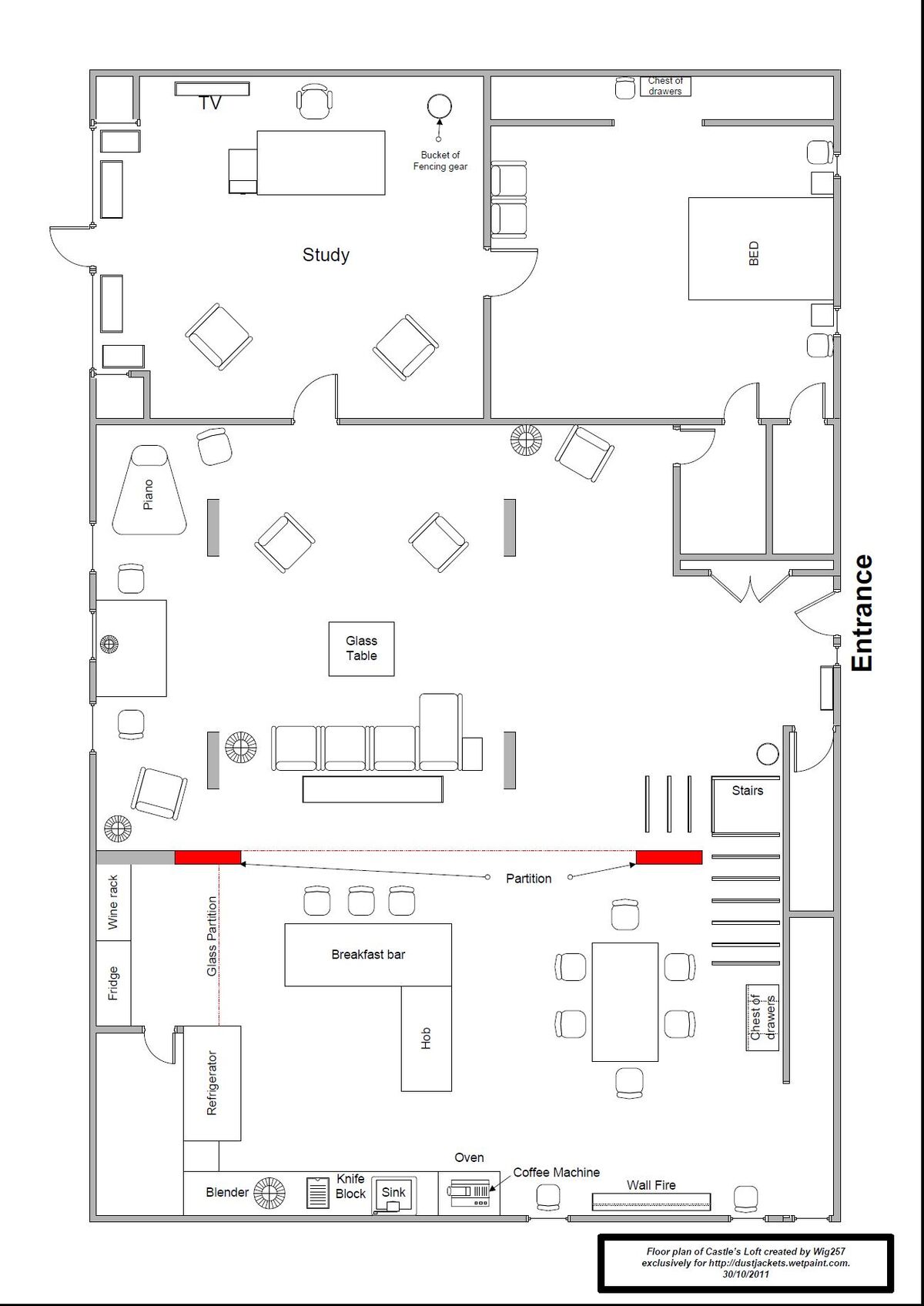 Castle loft shop