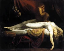 A Nachtmerrie, depicted by Henry Fuseli (1781)
