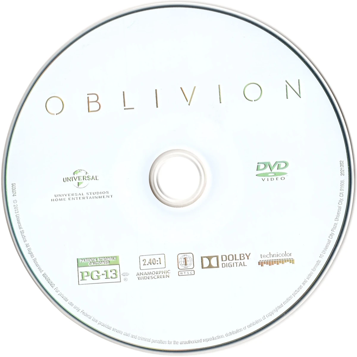 Oblivion DVD Database Fandom