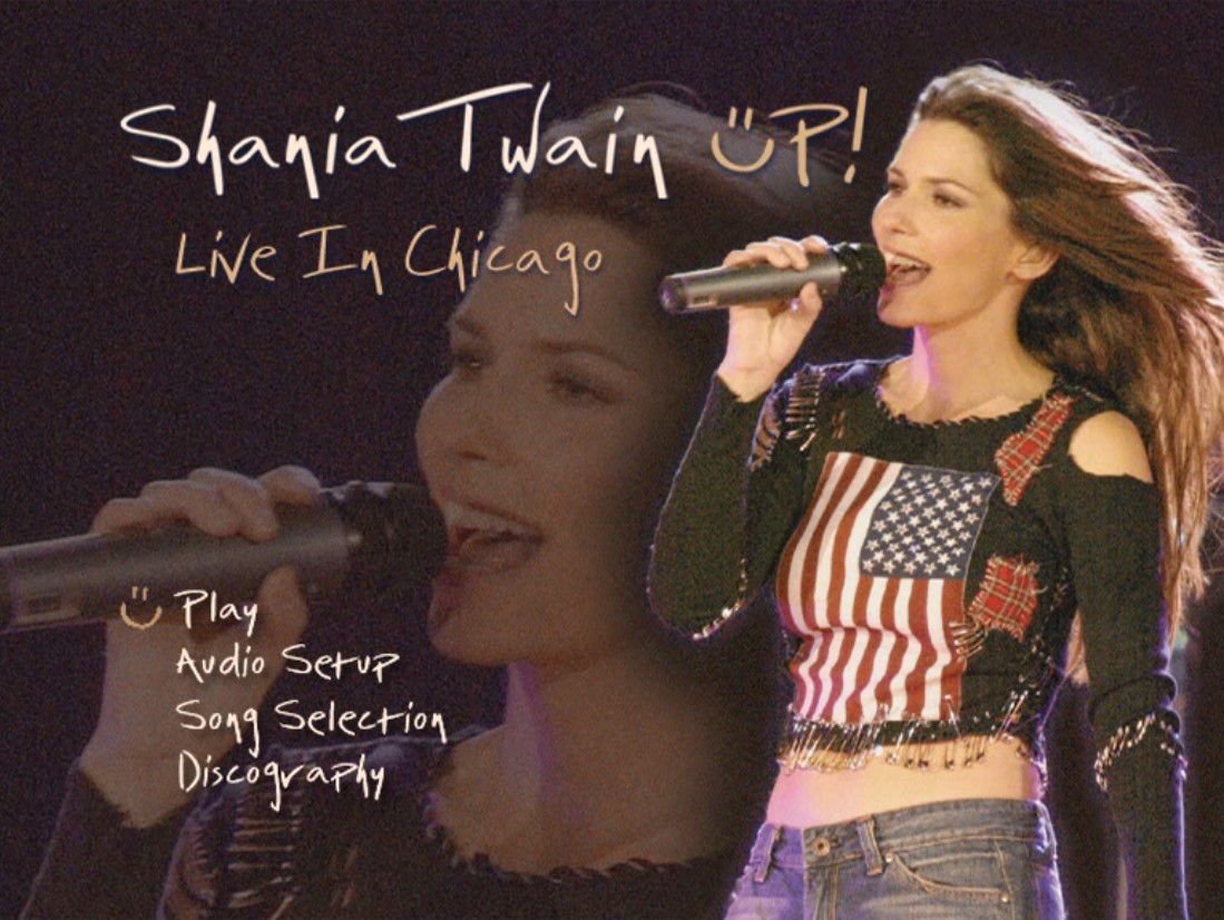 Shania Twain Up! Live in Chicago DVD Database Fandom