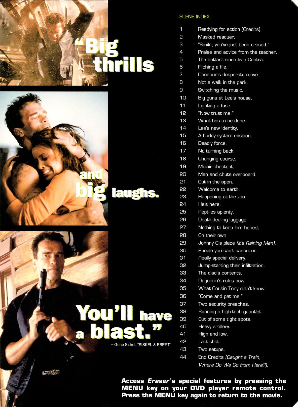 Eraser DVD Database Fandom