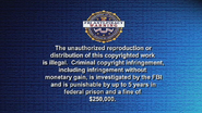 FBI Warning screen (stretched to 4x3 from 16x9)