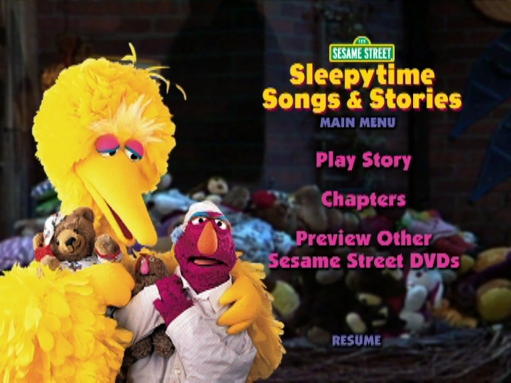 Sesame Street: Sleepytime Songs & Stories | DVD Database | Fandom