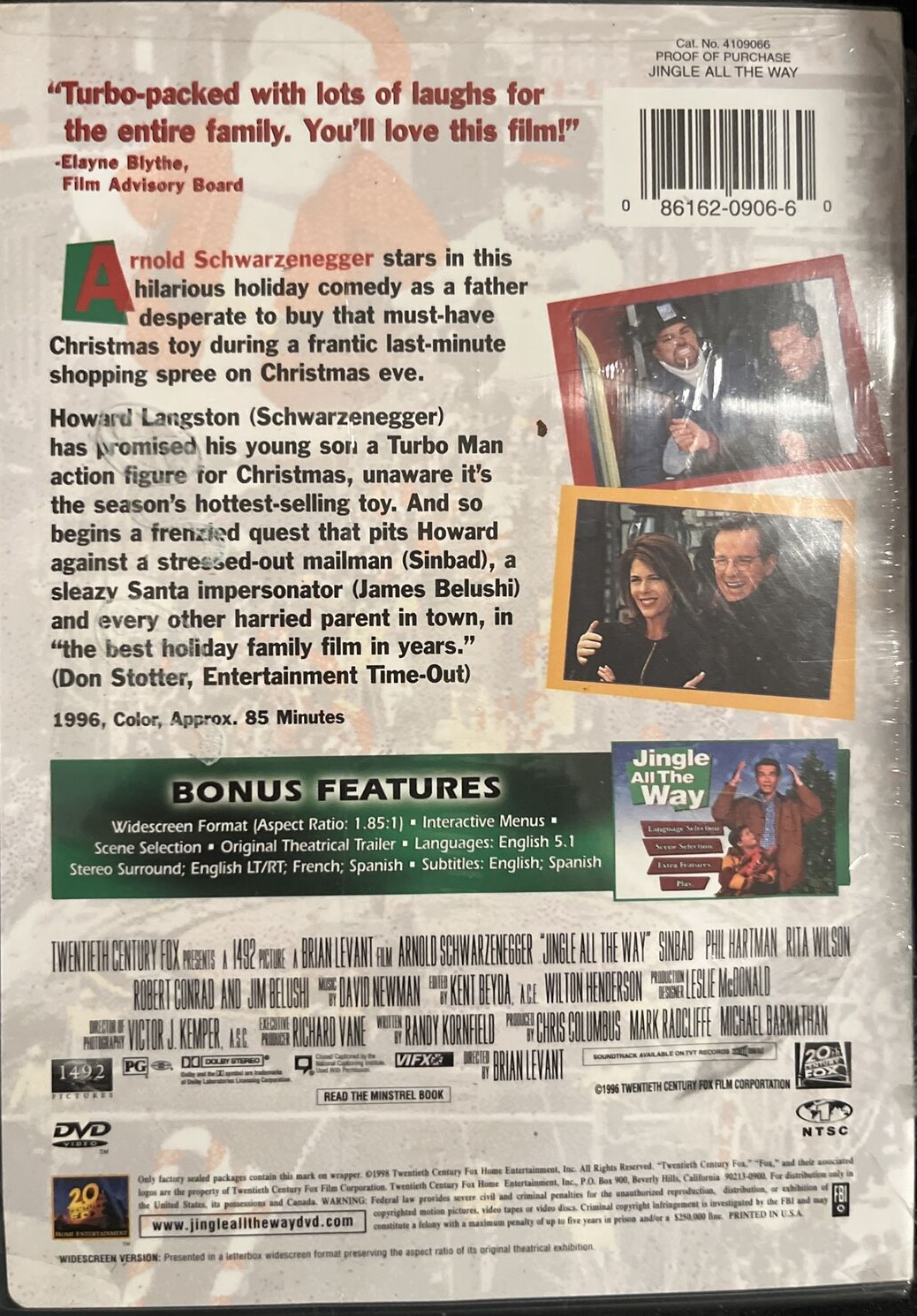 Jingle All the Way | DVD Database | Fandom