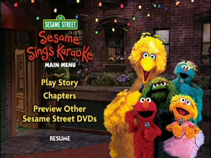 Sesame Sings Karaoke | DVD Database | Fandom
