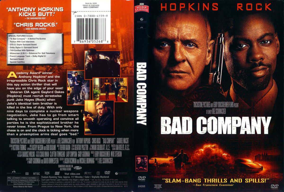 Bad Company (2002) | DVD Database | Fandom