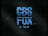 CBS FOX Video 1984