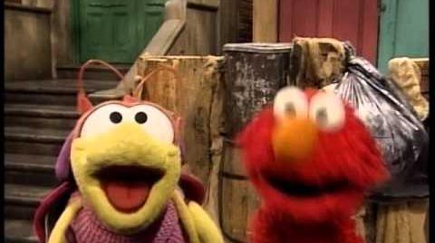 A video clip of Elmo and Bill the Bug's intro.