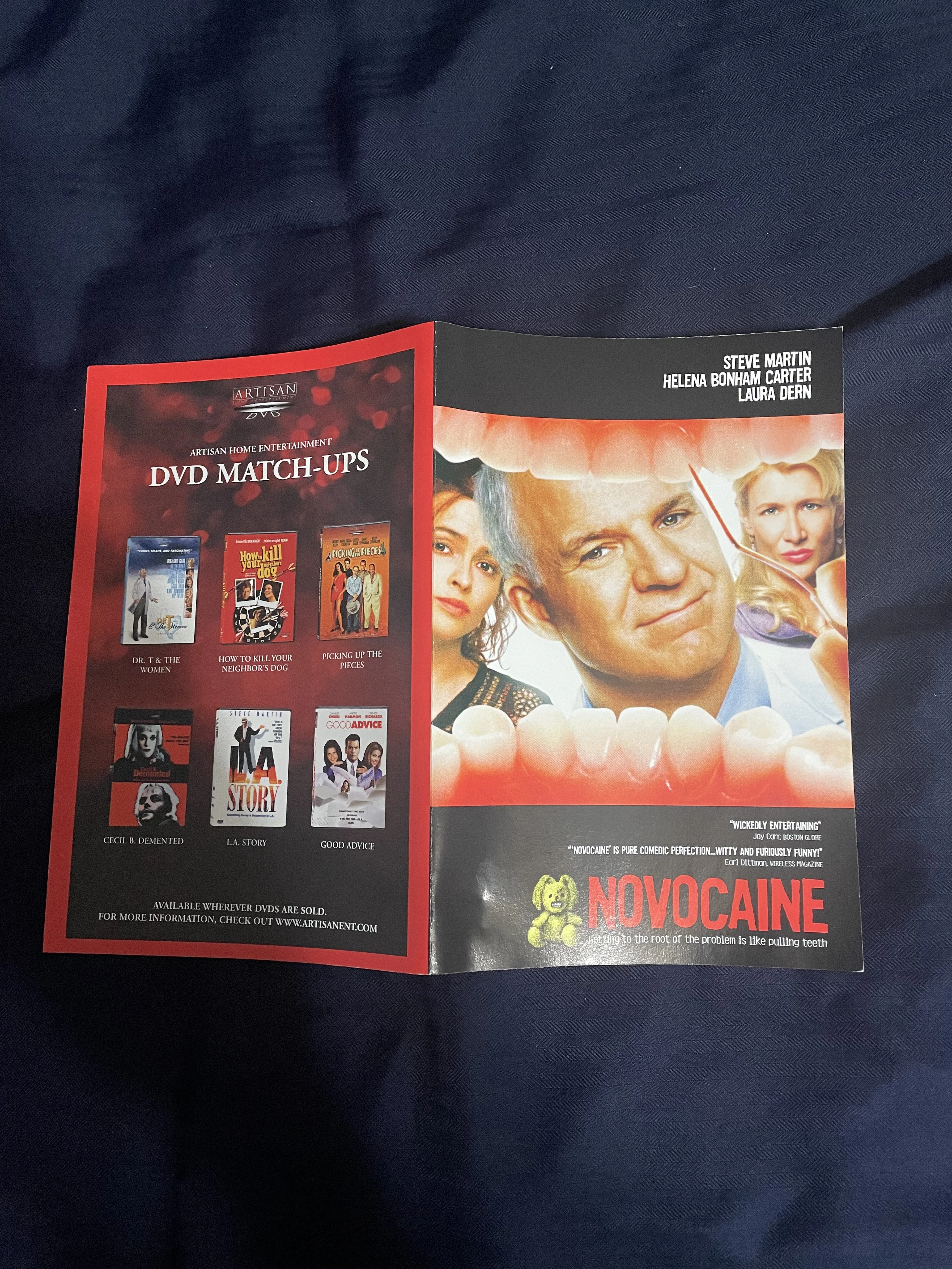 NOVOCAINE ノボケイン [DVD] wwzq1cm スティーブ・マーチン主演】NOVOCAINE ノボケイン | 宅配DVD