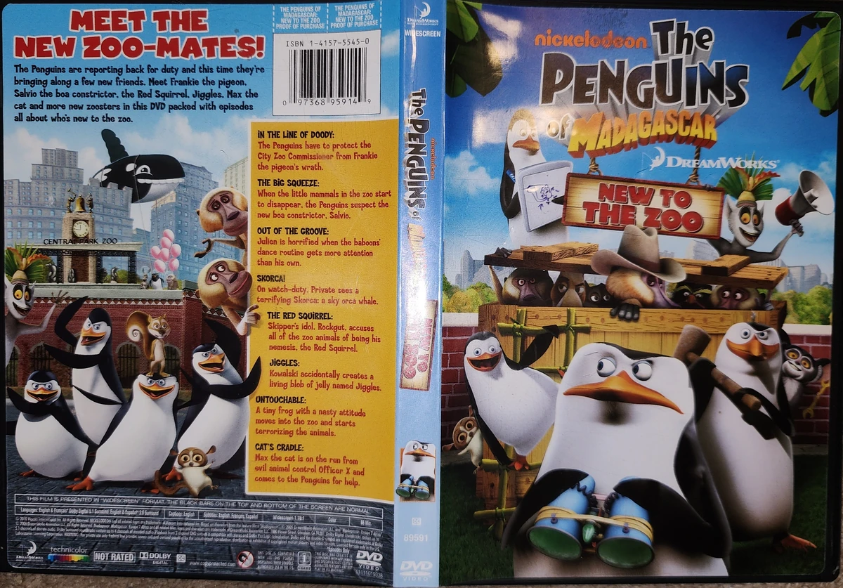 The Penguins of Madagascar - New to the Zoo | DVD Database
