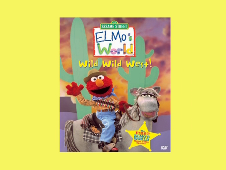 elmo's world wild wild west dvd menu