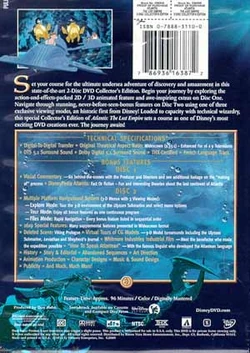 Atlantis: The Lost Empire: Collector's Edition | DVD Database | Fandom