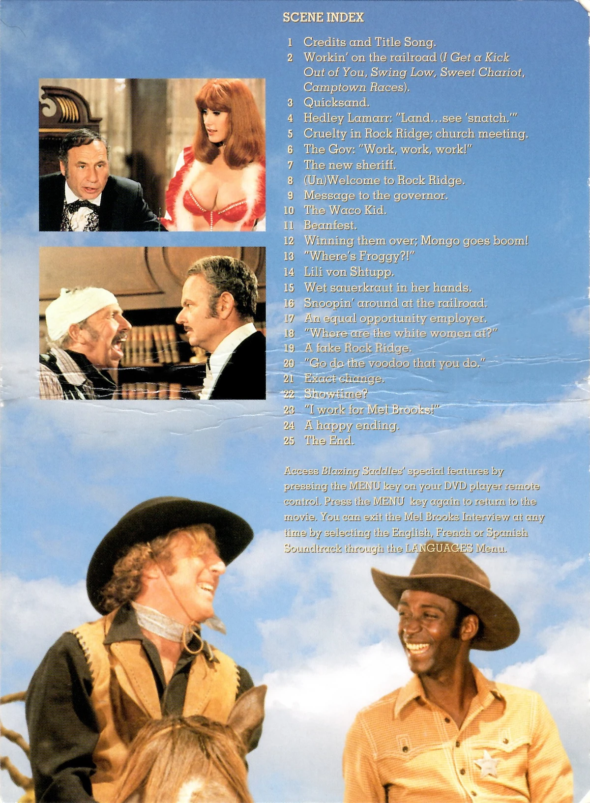 Blazing Saddles DVD Database Fandom