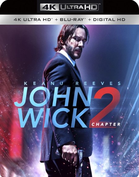 John Wick Chapter 2 - Keanu Reeves Movie (DVD)