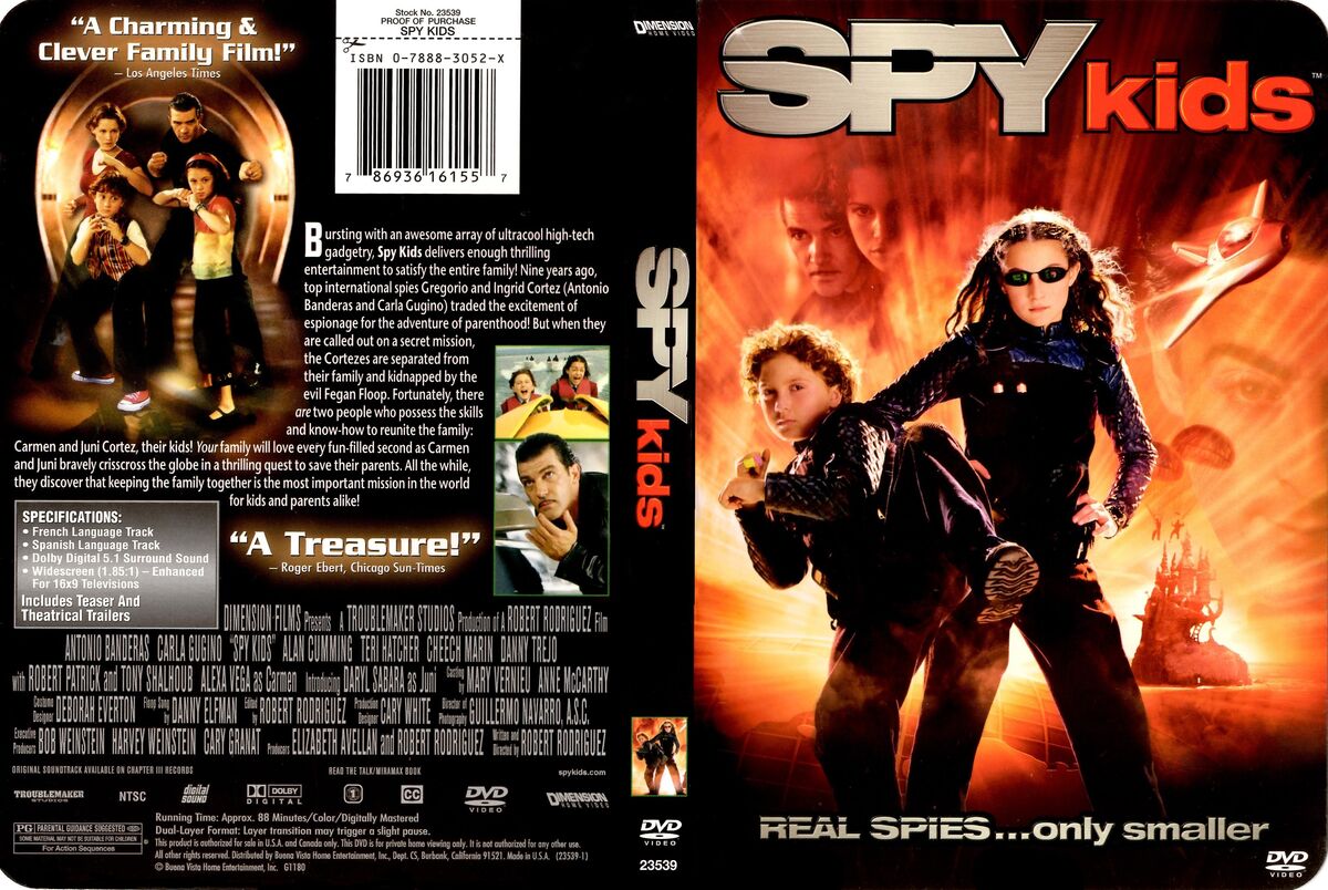 Spy Kids Dvd Official Wholesale 