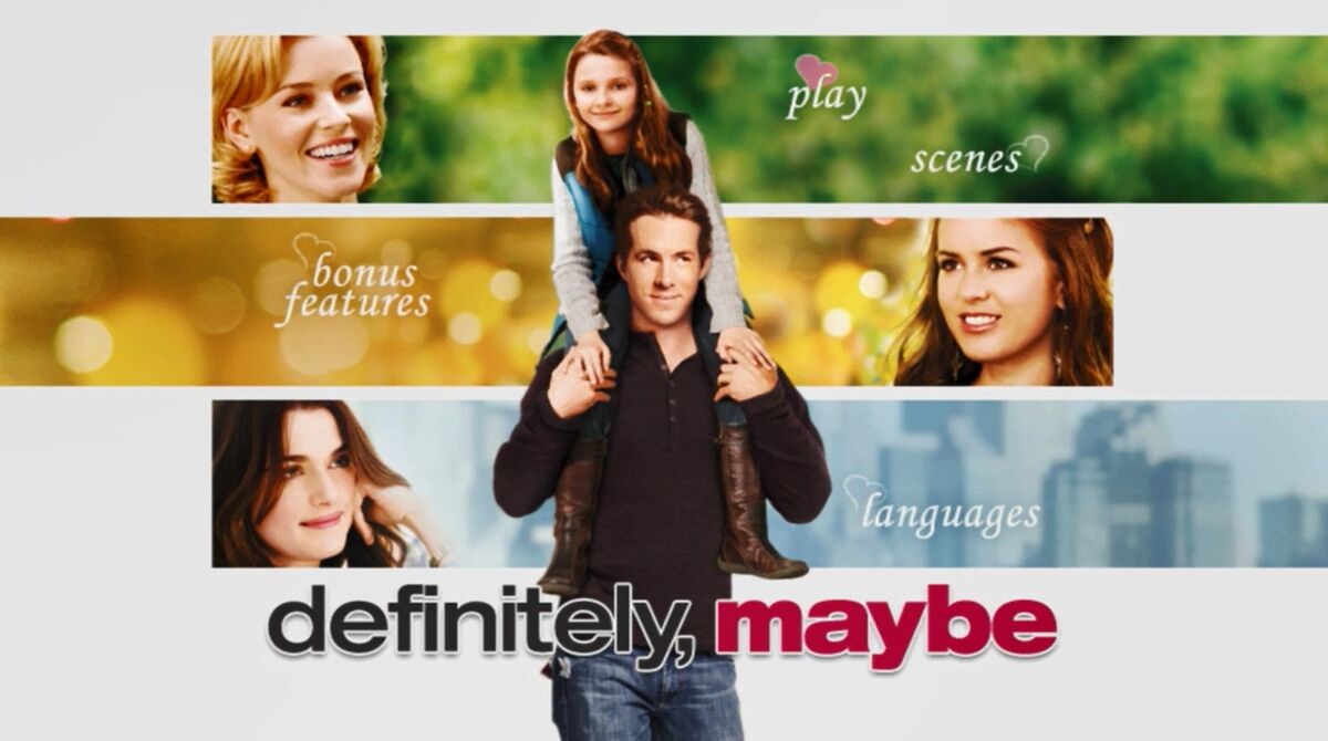 Definitely, Maybe | DVD Database | Fandom