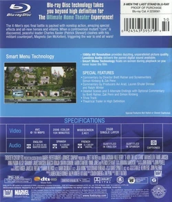 X-Men: The Last Stand (Blu-ray) | DVD Database | Fandom