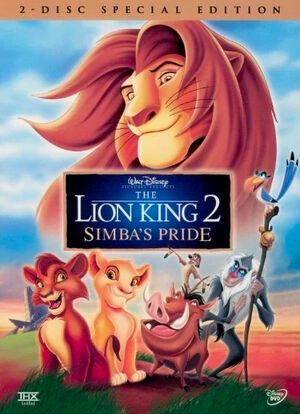 The Lion King II: Simba's Pride: Special Edition | DVD Database | Fandom