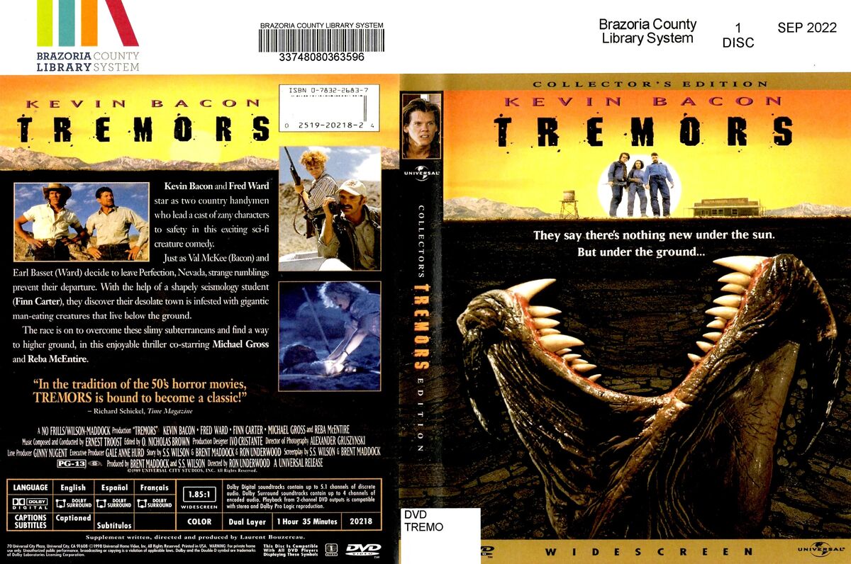 Tremors | DVD Database | Fandom