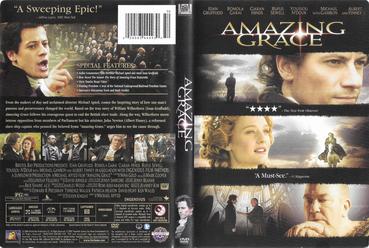 Amazing Grace (2006) | DVD Database | Fandom