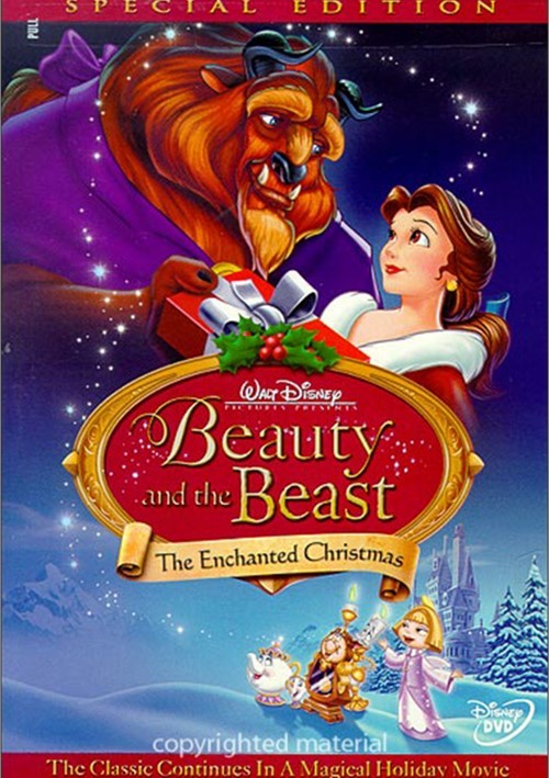 激レア 稀少 2 beauty:beast the beast CD 1997年 Beauty and the Beast: The Enchanted Christmas (DVD, 1997