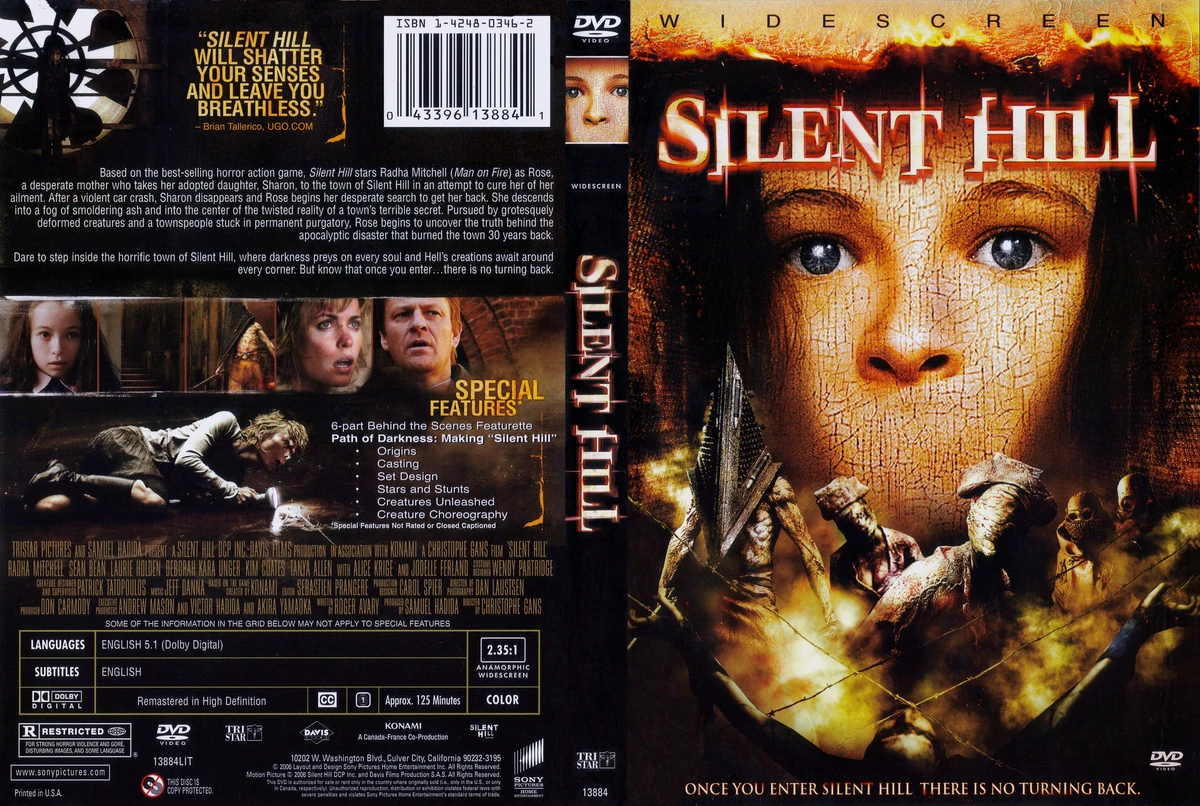 Silent Hill | DVD Database | Fandom