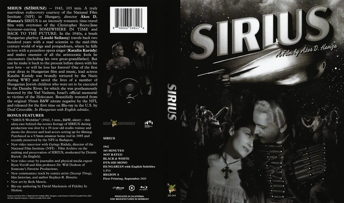 Sirius | DVD Database | Fandom