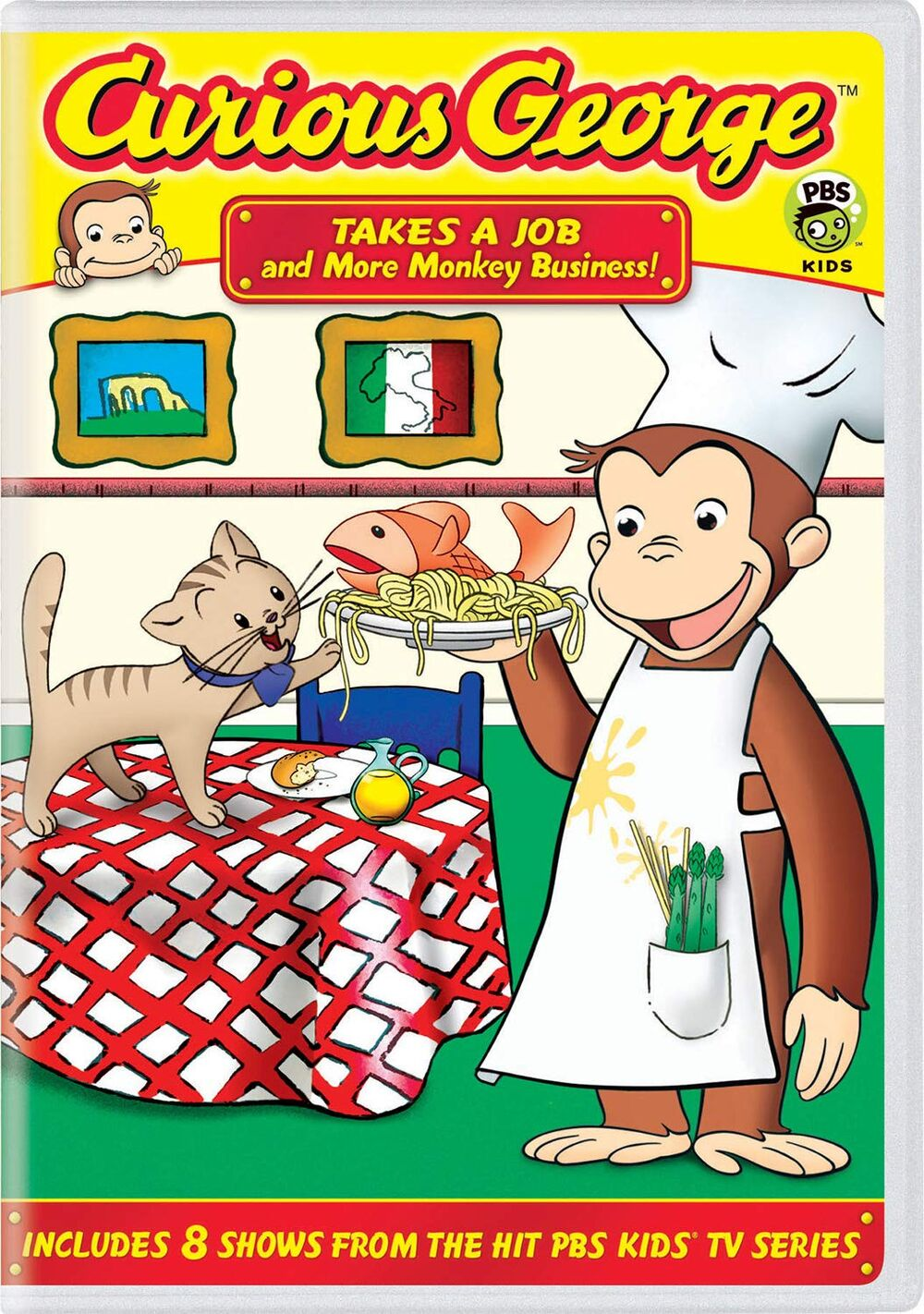 Curious George: Takes a Job and More Monkey Business! | DVD