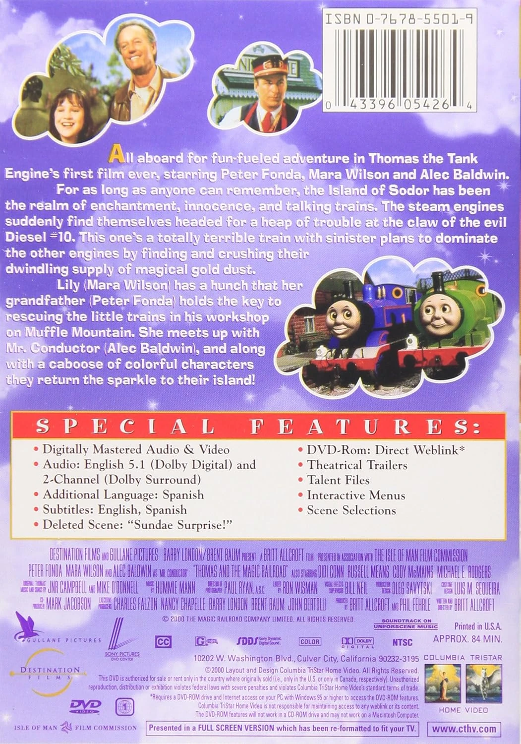 Thomas and the Magic Railroad | DVD Database | Fandom
