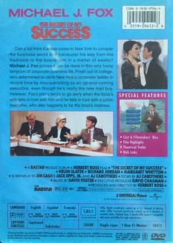 The Secret of My Success | DVD Database | Fandom