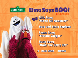 INFINITE DVD ゴマ粒プレーヤー sesame player Elmo Says BOO!/Contents/Sony Wonder/DVD/United States/July