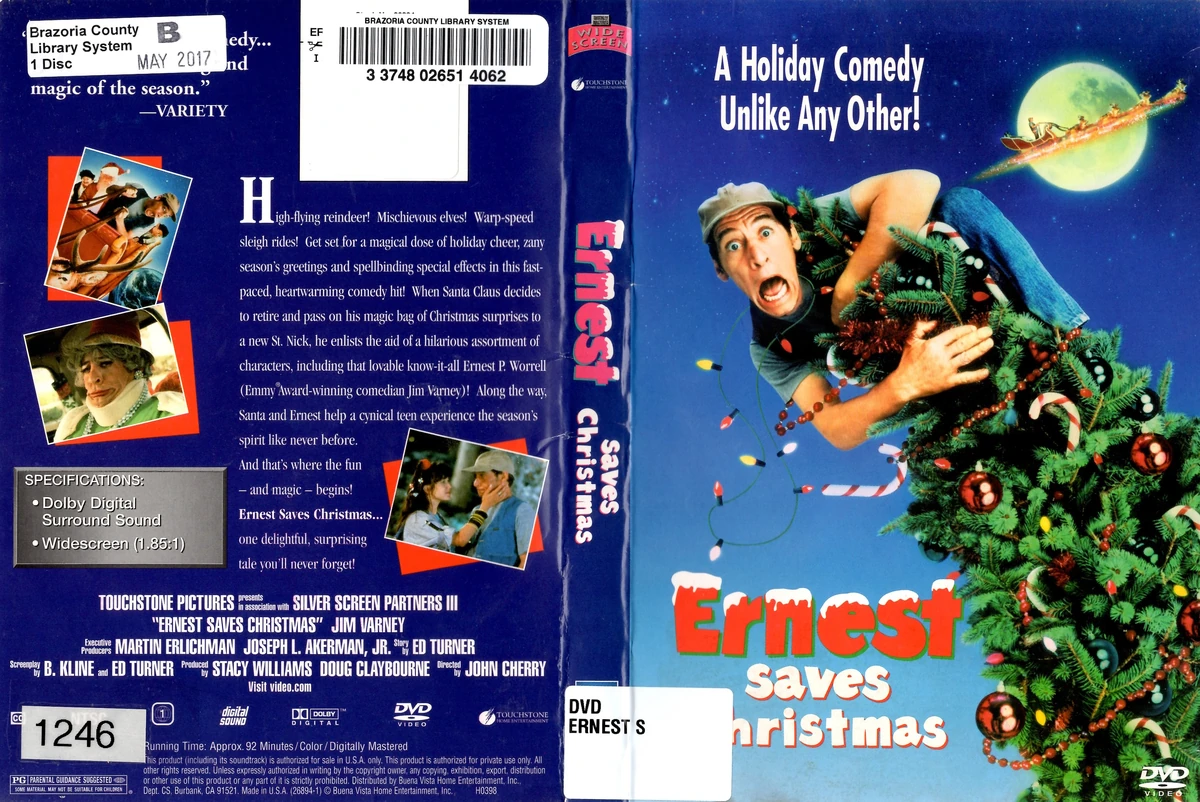 Ernest Saves Christmas DVD Database Fandom