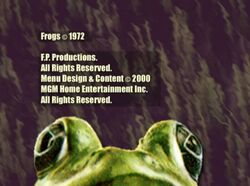 Frogs | DVD Database | Fandom
