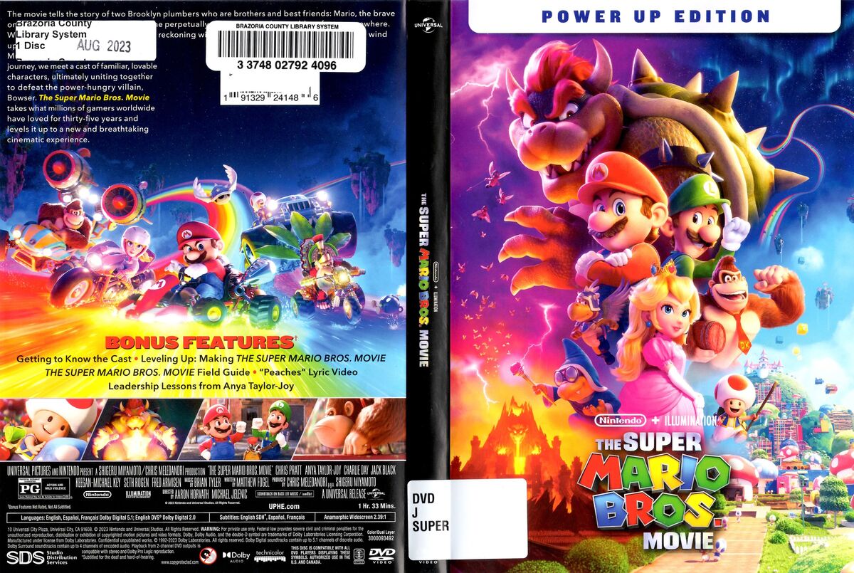 The Super Mario Bros. Movie | DVD Database | Fandom