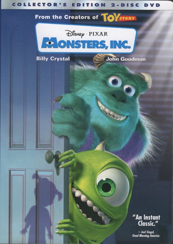 Monsters Inc. - Sulley's Scare Demo & Banishment Scene HD 