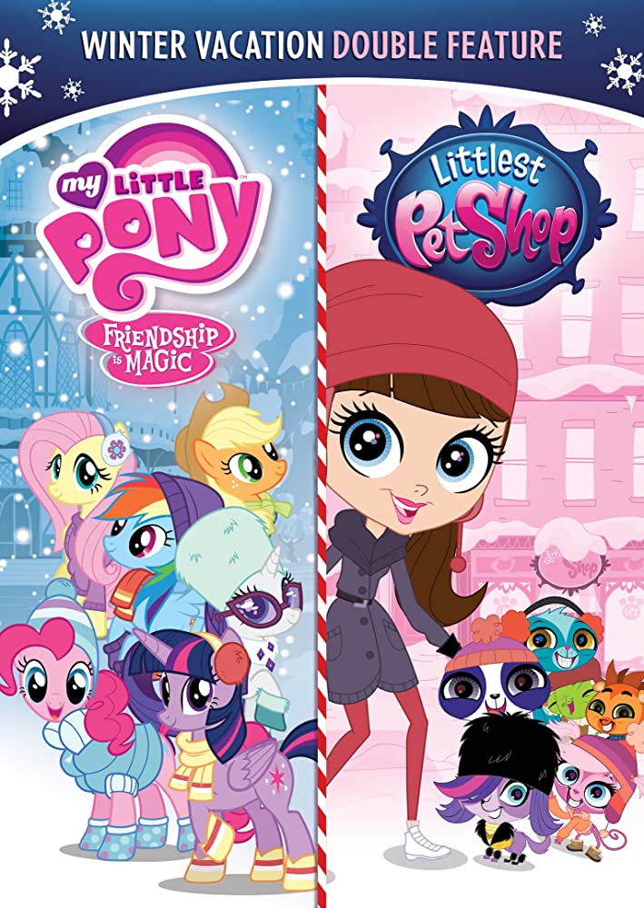 My Little Pony Friendship Is Magic Littlest Pet Shop Winter Vacation Double Feature DVD Database Fandom