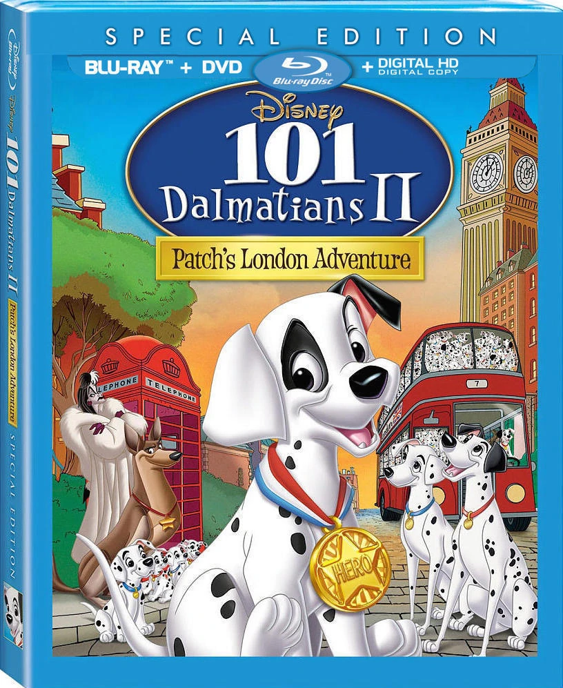 101 Dalmatians (Blu-ray) – Bluraymania, image size:816x997