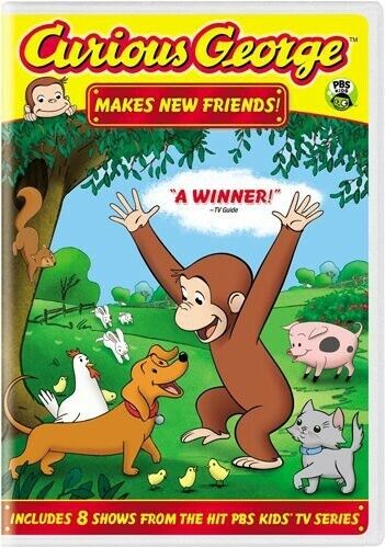 Curious George: Makes New Friends! | DVD Database | Fandom