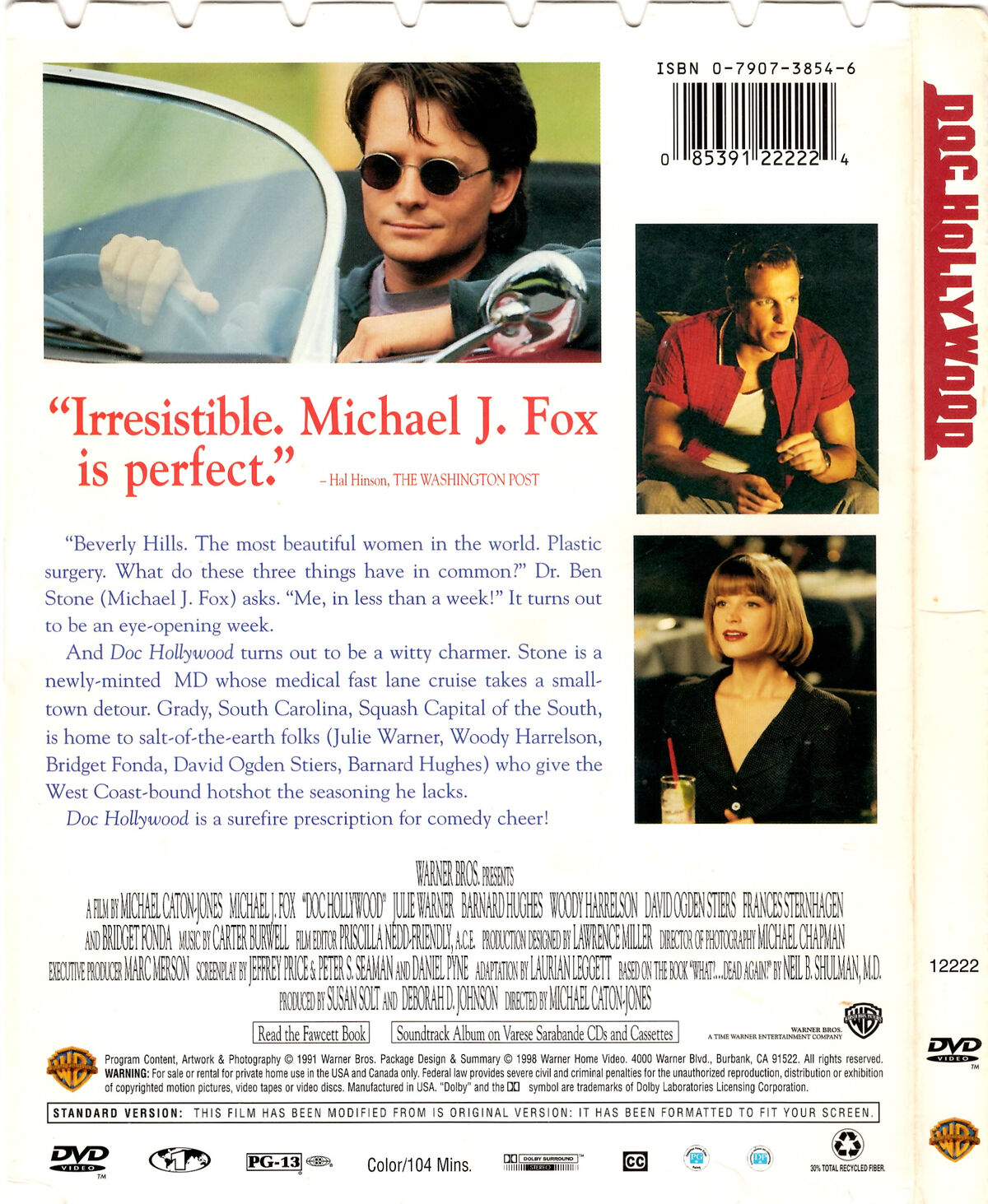 Doc Hollywood | DVD Database | Fandom