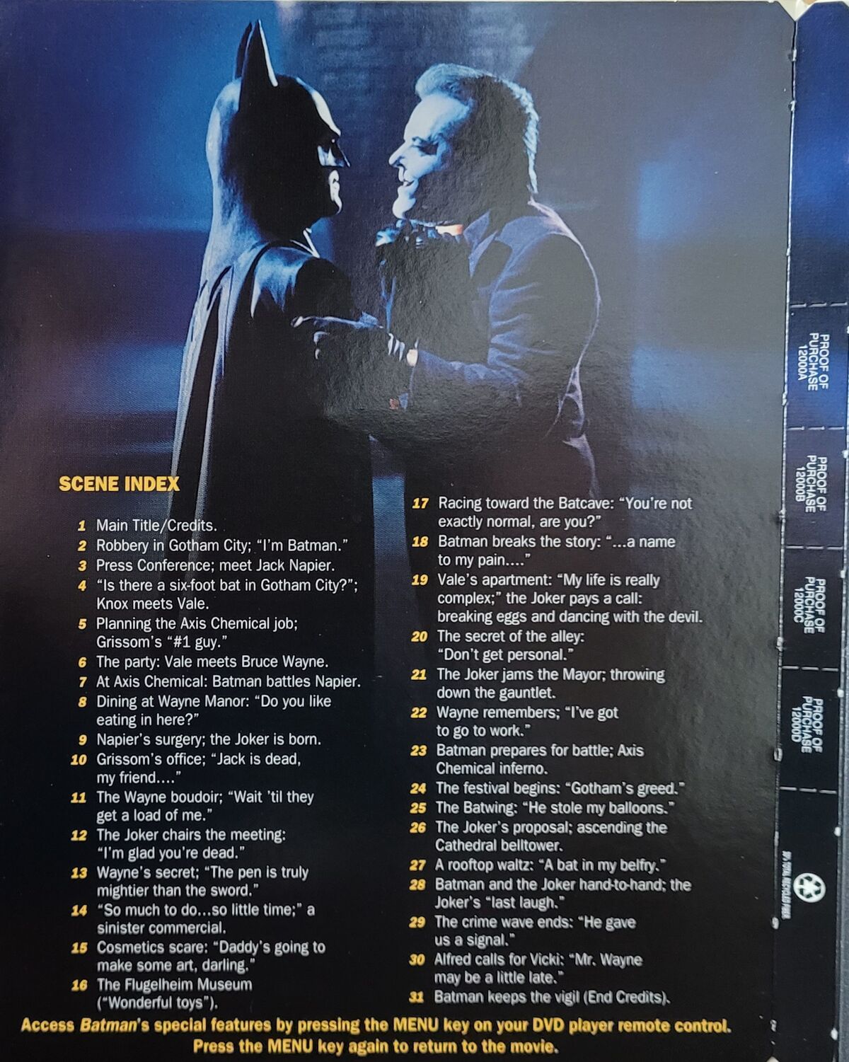 Batman 1989 DVD Database Fandom