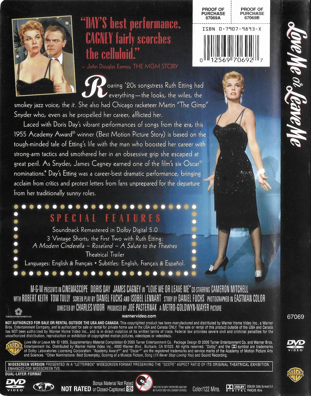 Love Me or Leave Me | DVD Database | Fandom
