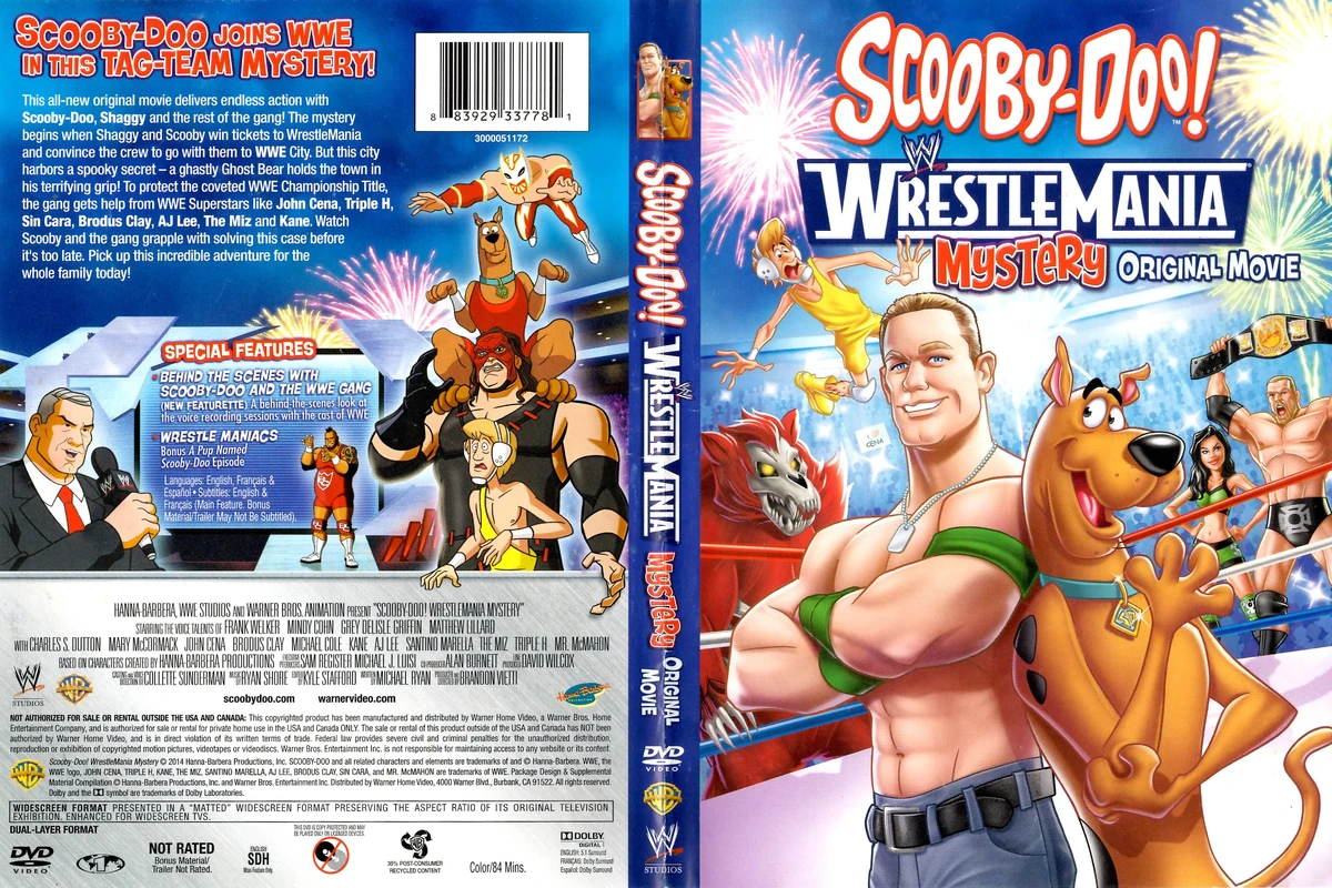 ScoobyDoo! WrestleMania Mystery DVD Database Fandom