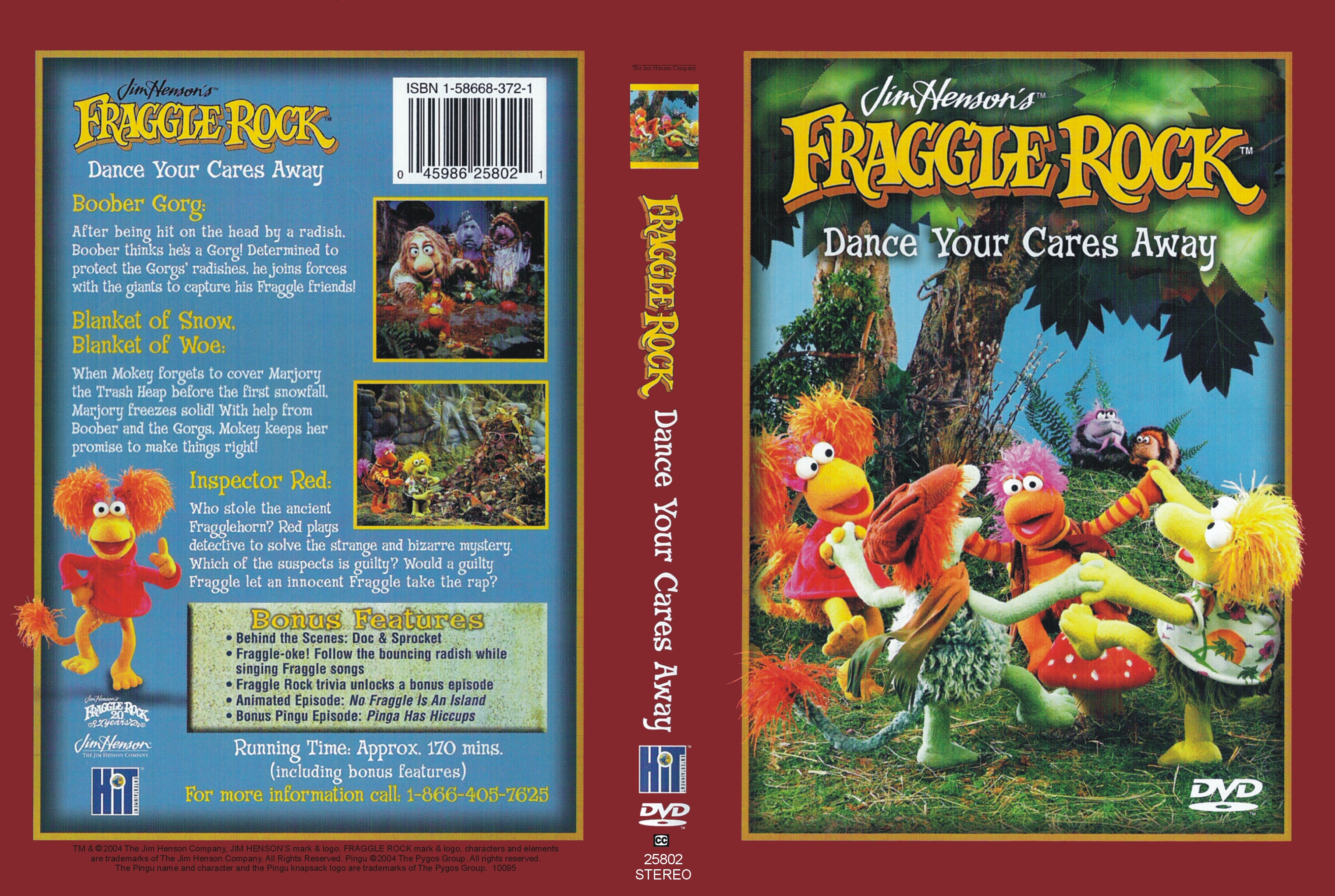 Fraggle Rock: Dance Your Cares Away | DVD Database | Fandom