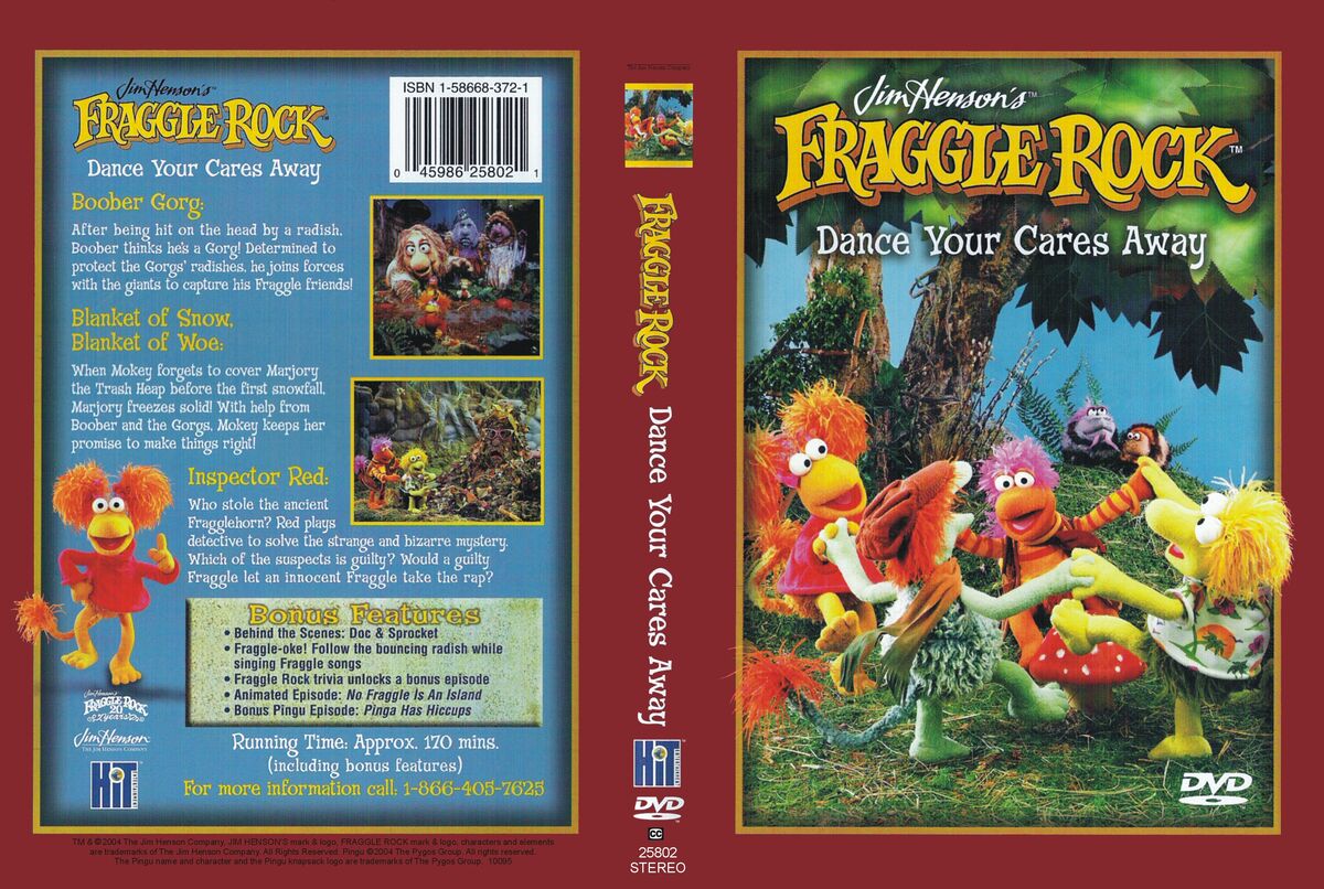 Fraggle Rock: Dance Your Cares Away | DVD Database | Fandom