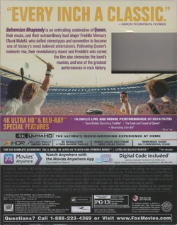 Bohemian Rhapsody | DVD Database | Fandom