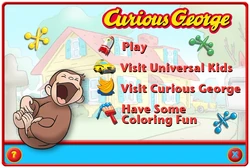 English program DVD テキストおまけ Curious George: Takes a Job and More Monkey Business! | DVD